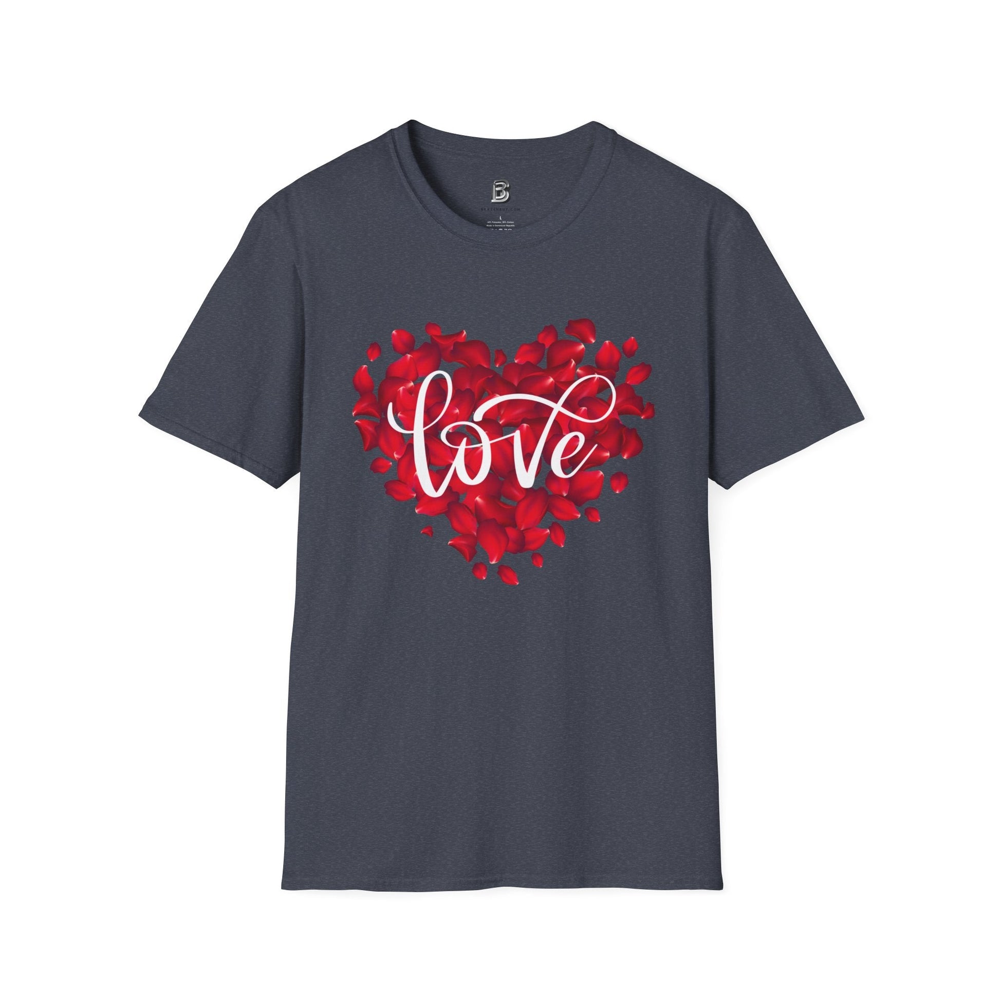 Love Roses Valentine Unisex Shirt - BRAZEN BUY thsirt shirt