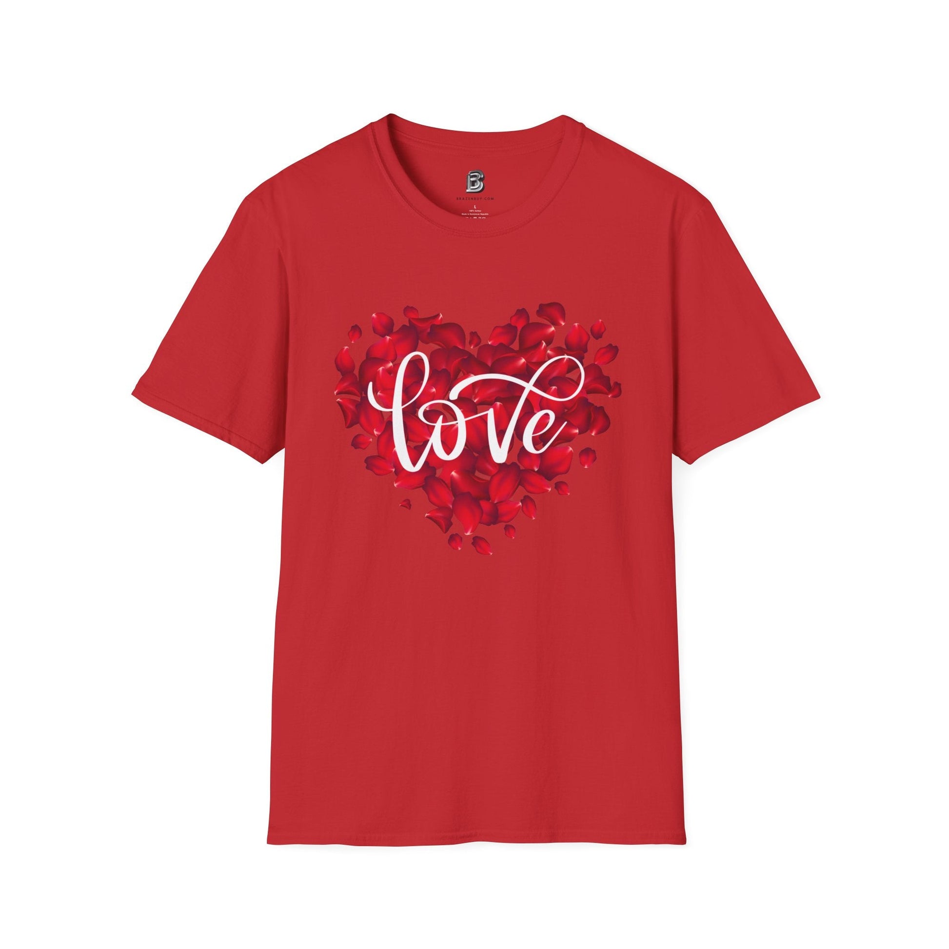 Love Roses Valentine Unisex Shirt - BRAZEN BUY thsirt shirt