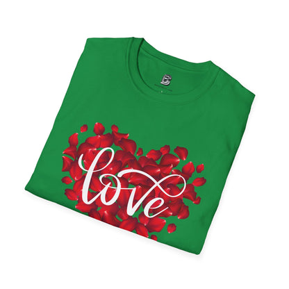 Love Roses Valentine Unisex Shirt - BRAZEN BUY thsirt shirt