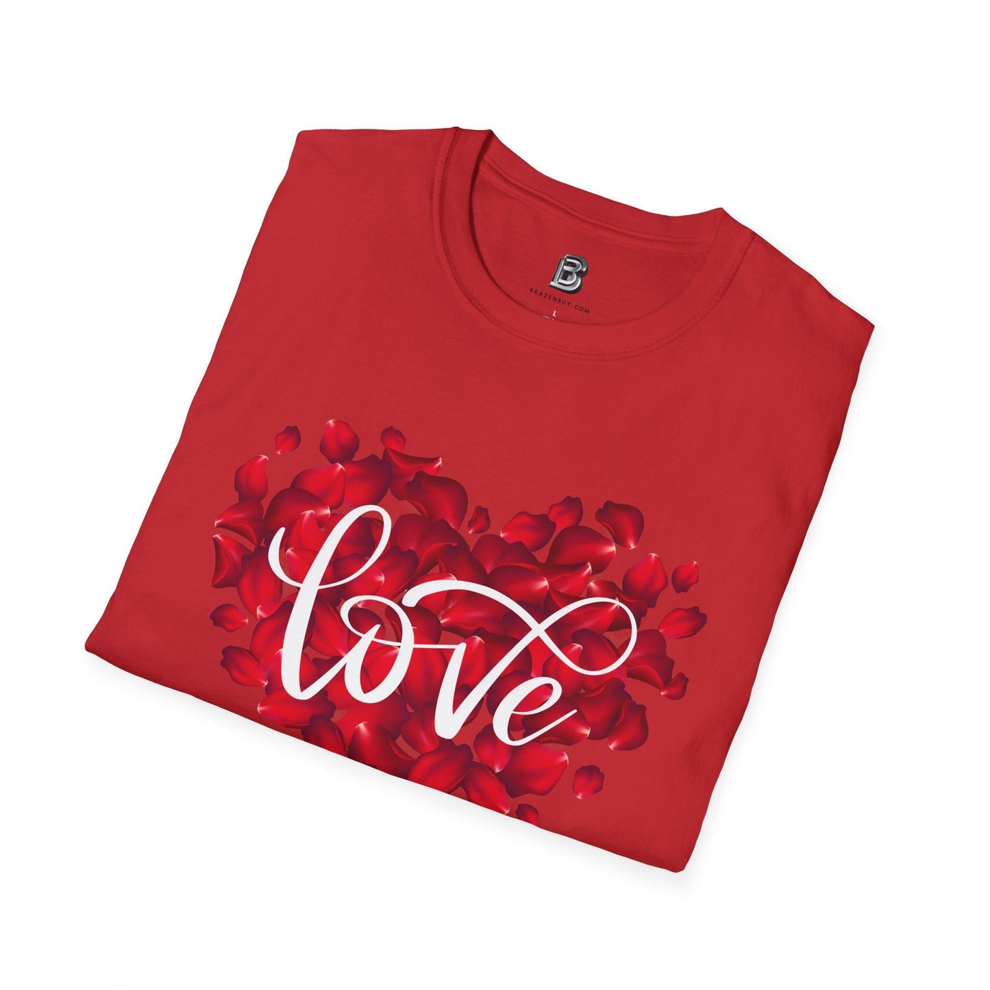 Love Roses Valentine Unisex Shirt - BRAZEN BUY thsirt shirt