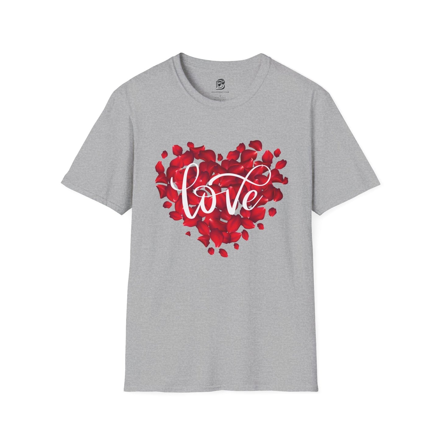 Love Roses Valentine Unisex Shirt - BRAZEN BUY thsirt shirt