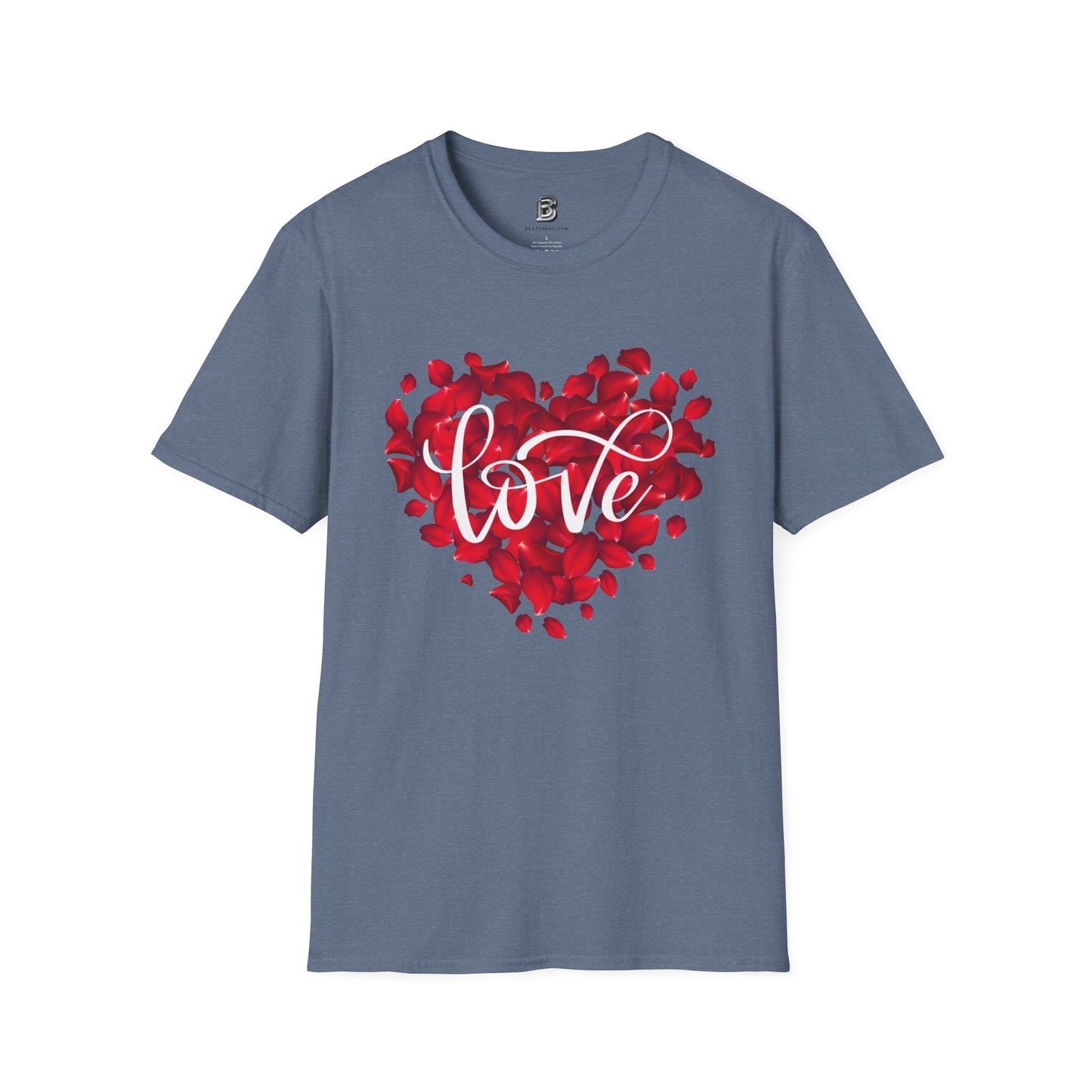 Love Roses Valentine Unisex Shirt - BRAZEN BUY thsirt shirt