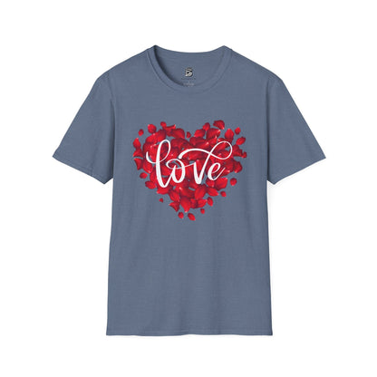Love Roses Valentine Unisex Shirt - BRAZEN BUY thsirt shirt