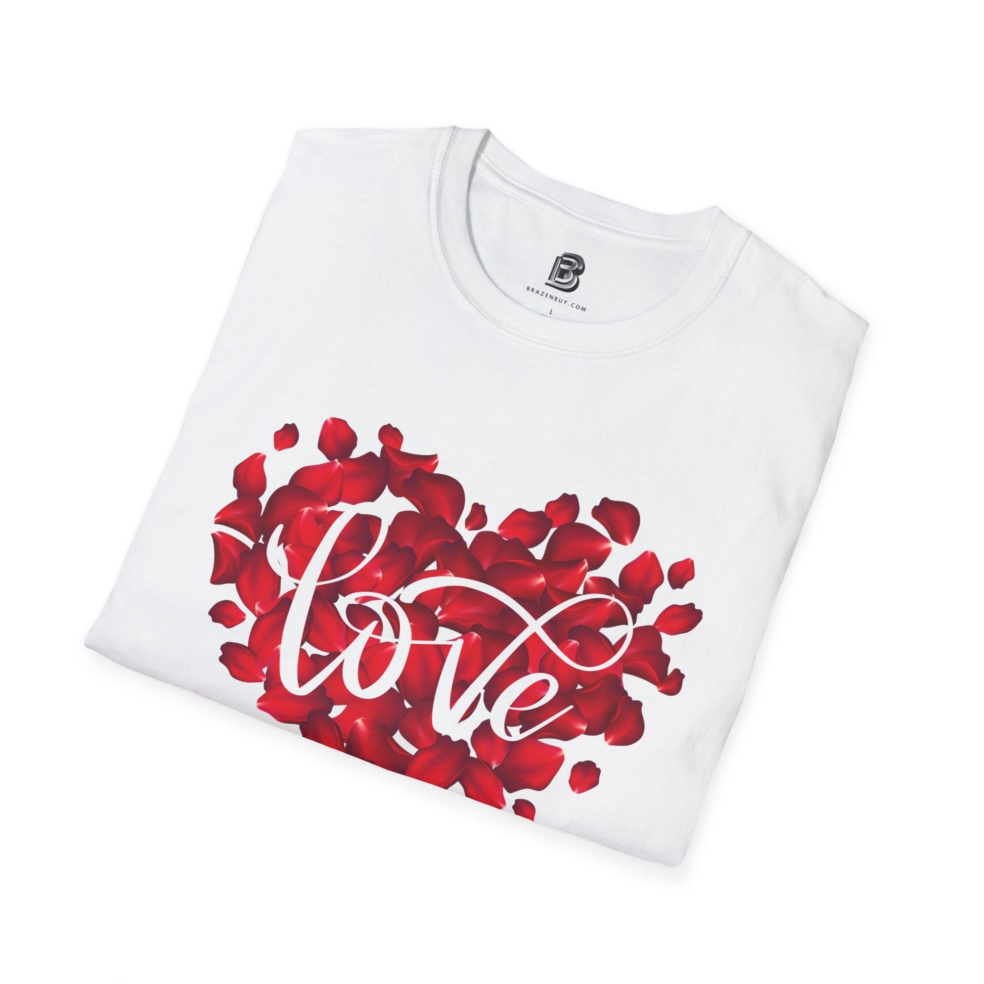 Love Roses Valentine Unisex Shirt - BRAZEN BUY thsirt shirt