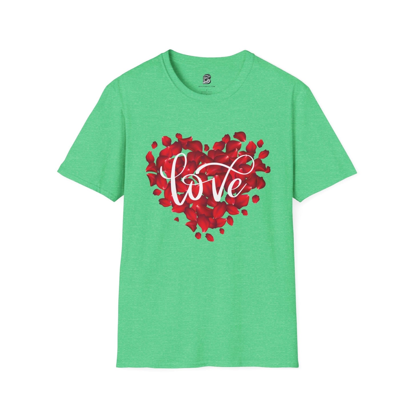 Love Roses Valentine Unisex Shirt - BRAZEN BUY thsirt shirt