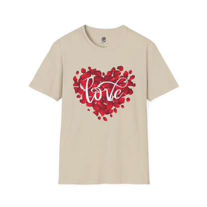 Love Roses Valentine Unisex Shirt - BRAZEN BUY thsirt shirt