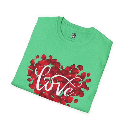 Love Roses Valentine Unisex Shirt - BRAZEN BUY thsirt shirt