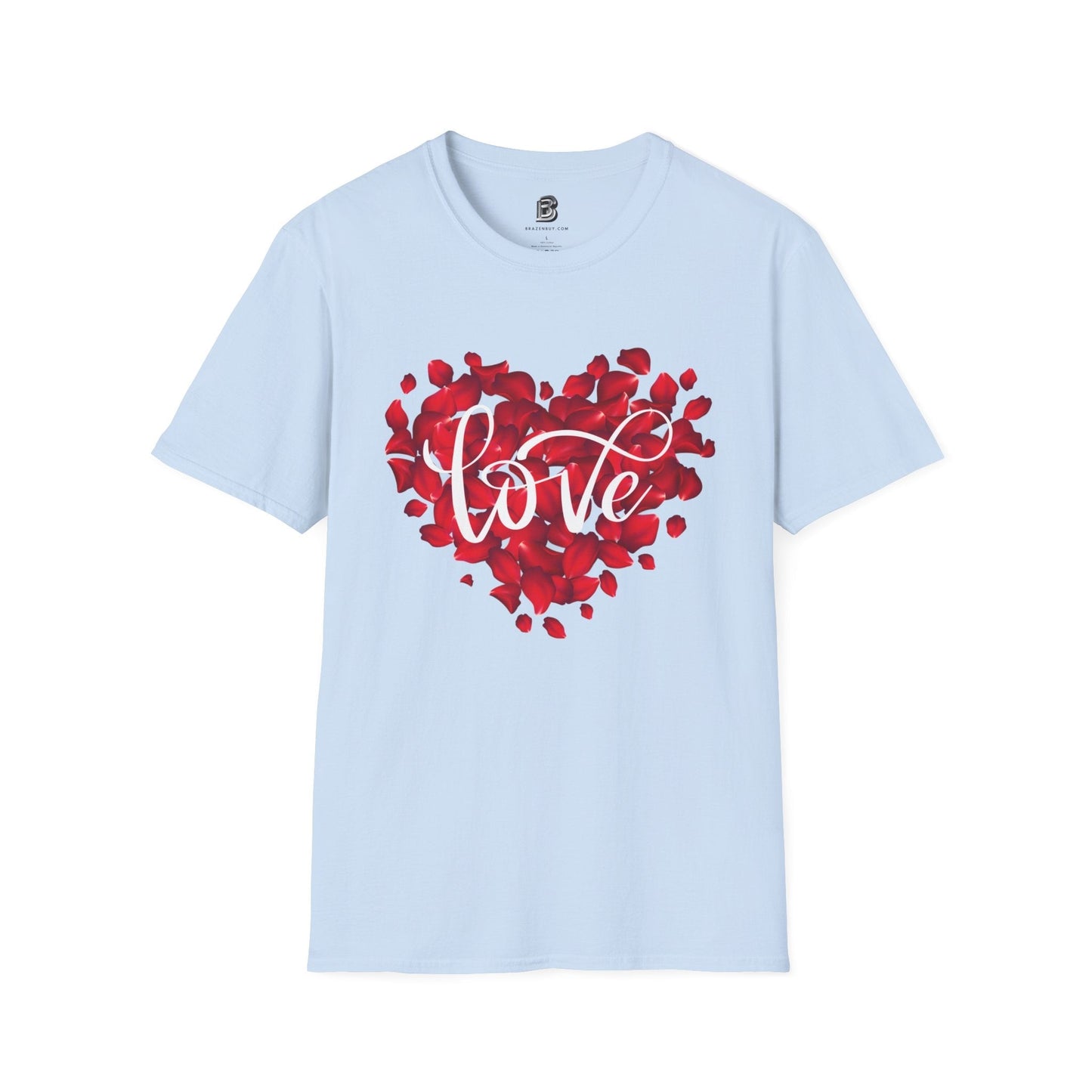 Love Roses Valentine Unisex Shirt - BRAZEN BUY thsirt shirt