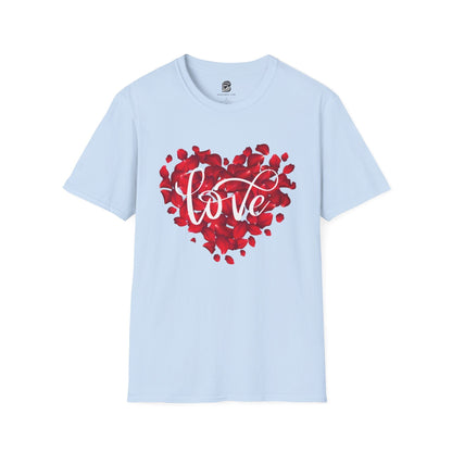 Love Roses Valentine Unisex Shirt - BRAZEN BUY thsirt shirt