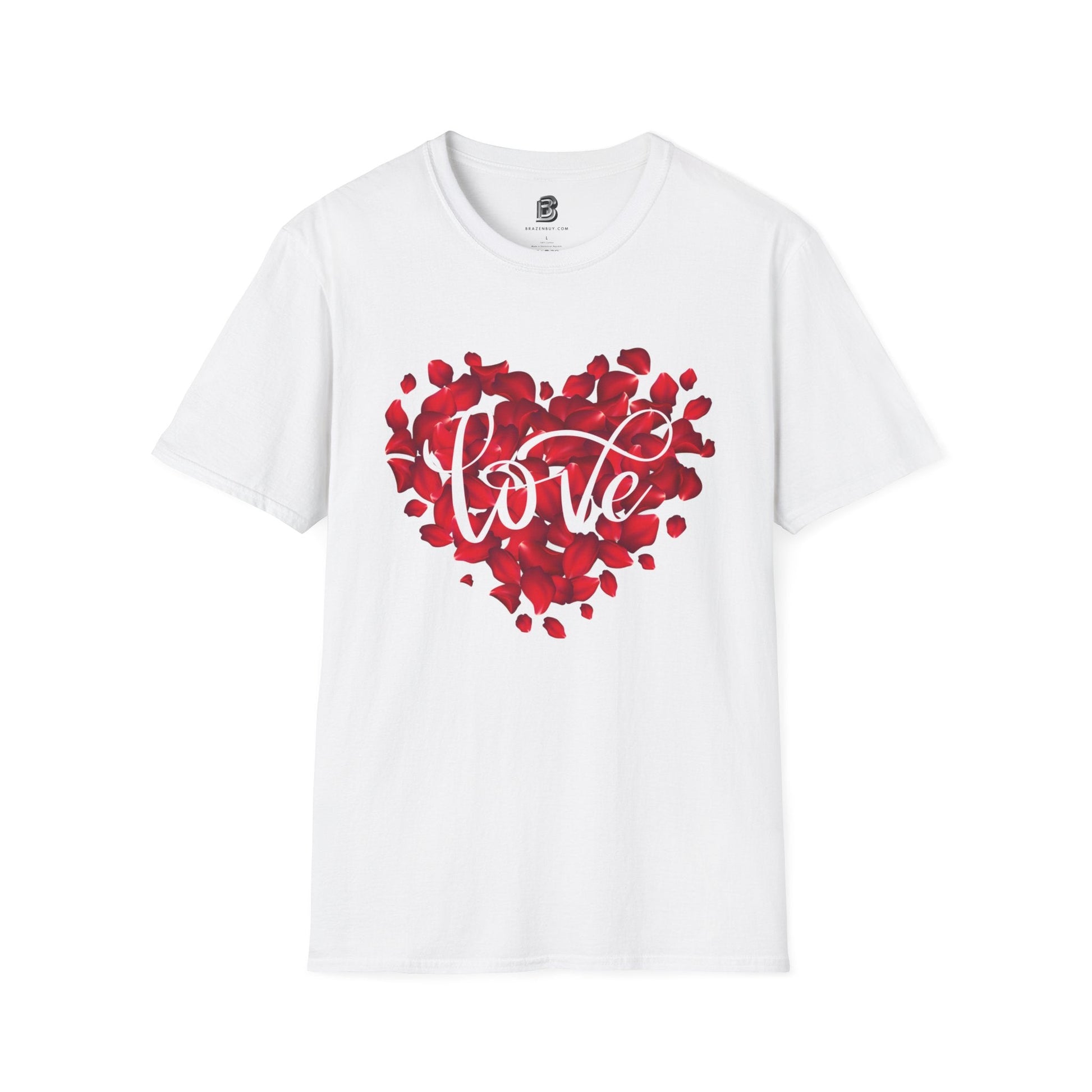Love Roses Valentine Unisex Shirt - BRAZEN BUY thsirt shirt