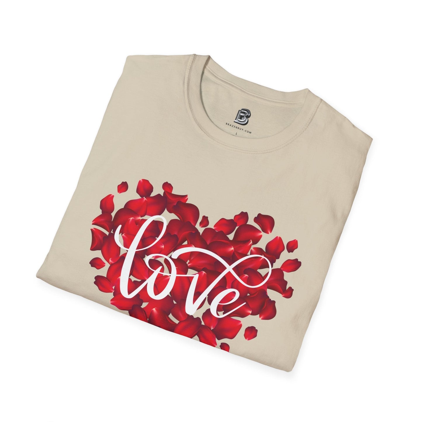 Love Roses Valentine Unisex Shirt - BRAZEN BUY thsirt shirt