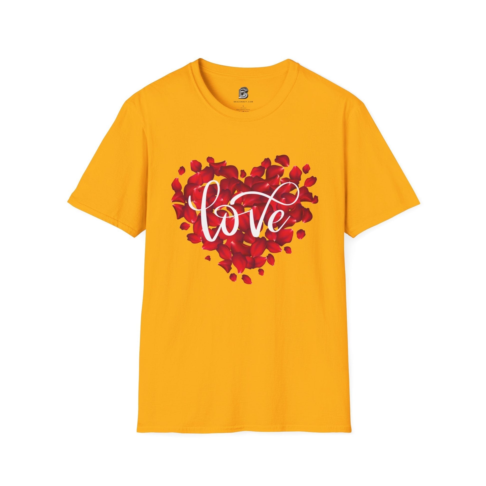 Love Roses Valentine Unisex Shirt - BRAZEN BUY thsirt shirt