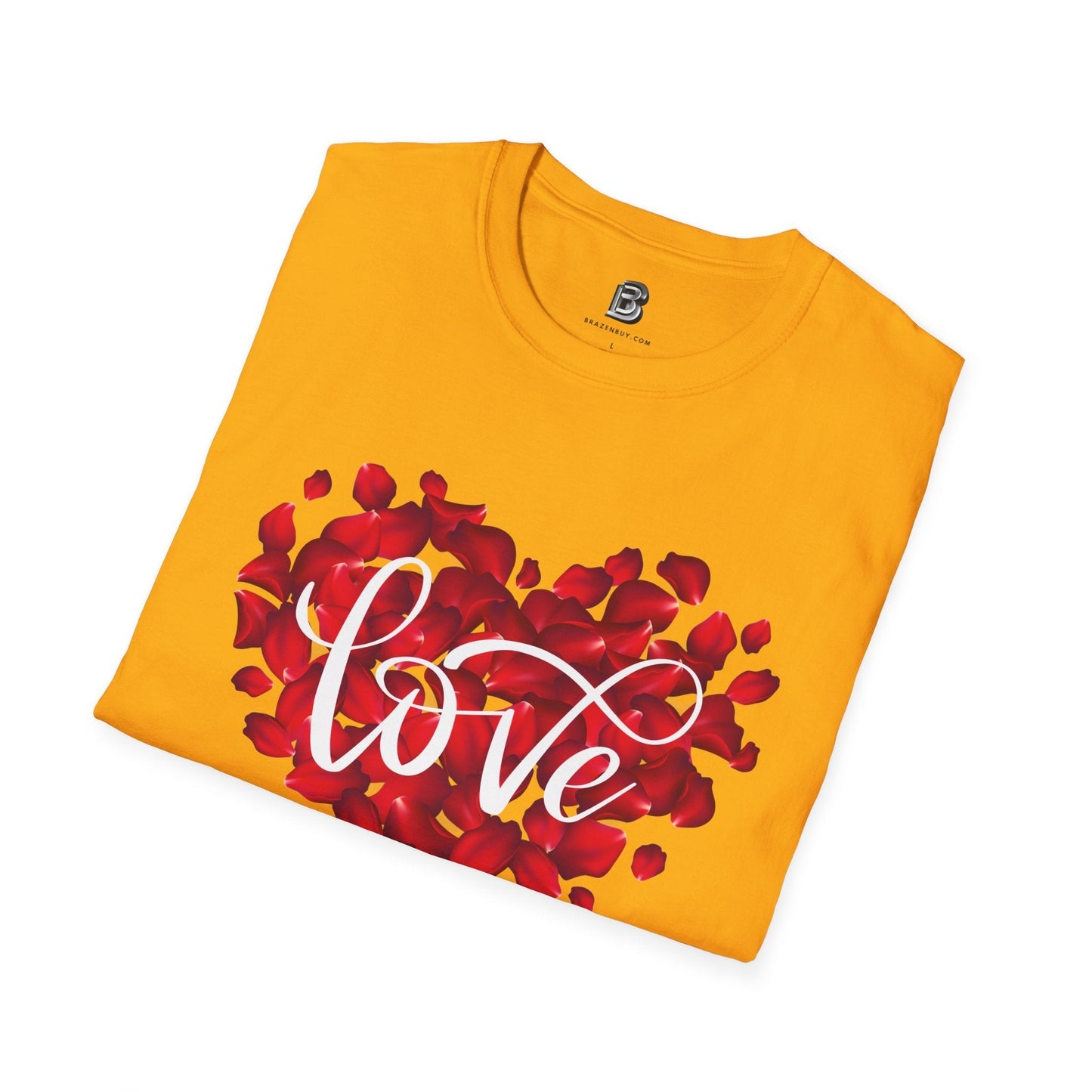 Love Roses Valentine Unisex Shirt - BRAZEN BUY thsirt shirt