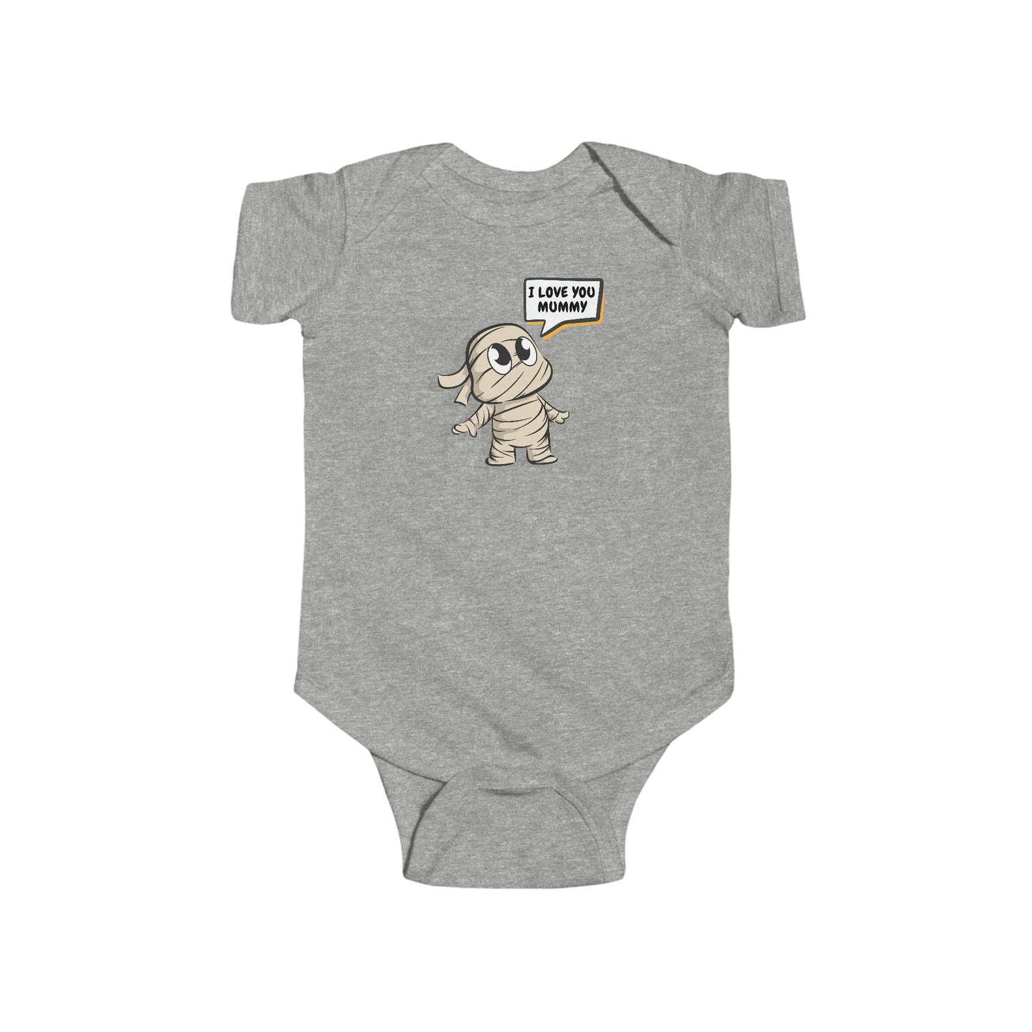 Love You Mummy Halloween Infant Bodysuit - BRAZEN BUY thsirt shirt
