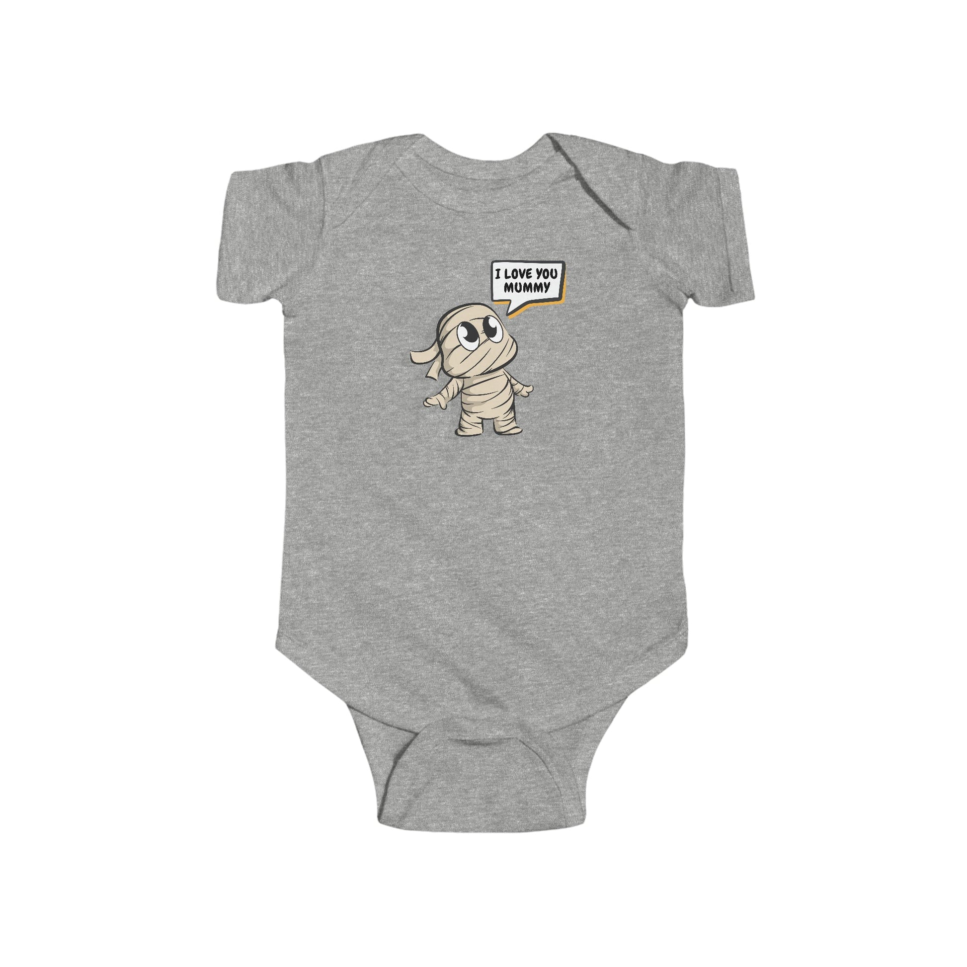 Love You Mummy Halloween Infant Bodysuit - BRAZEN BUY thsirt shirt