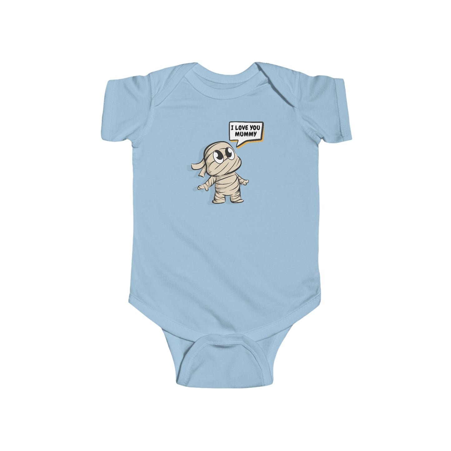 Love You Mummy Halloween Infant Bodysuit - BRAZEN BUY thsirt shirt
