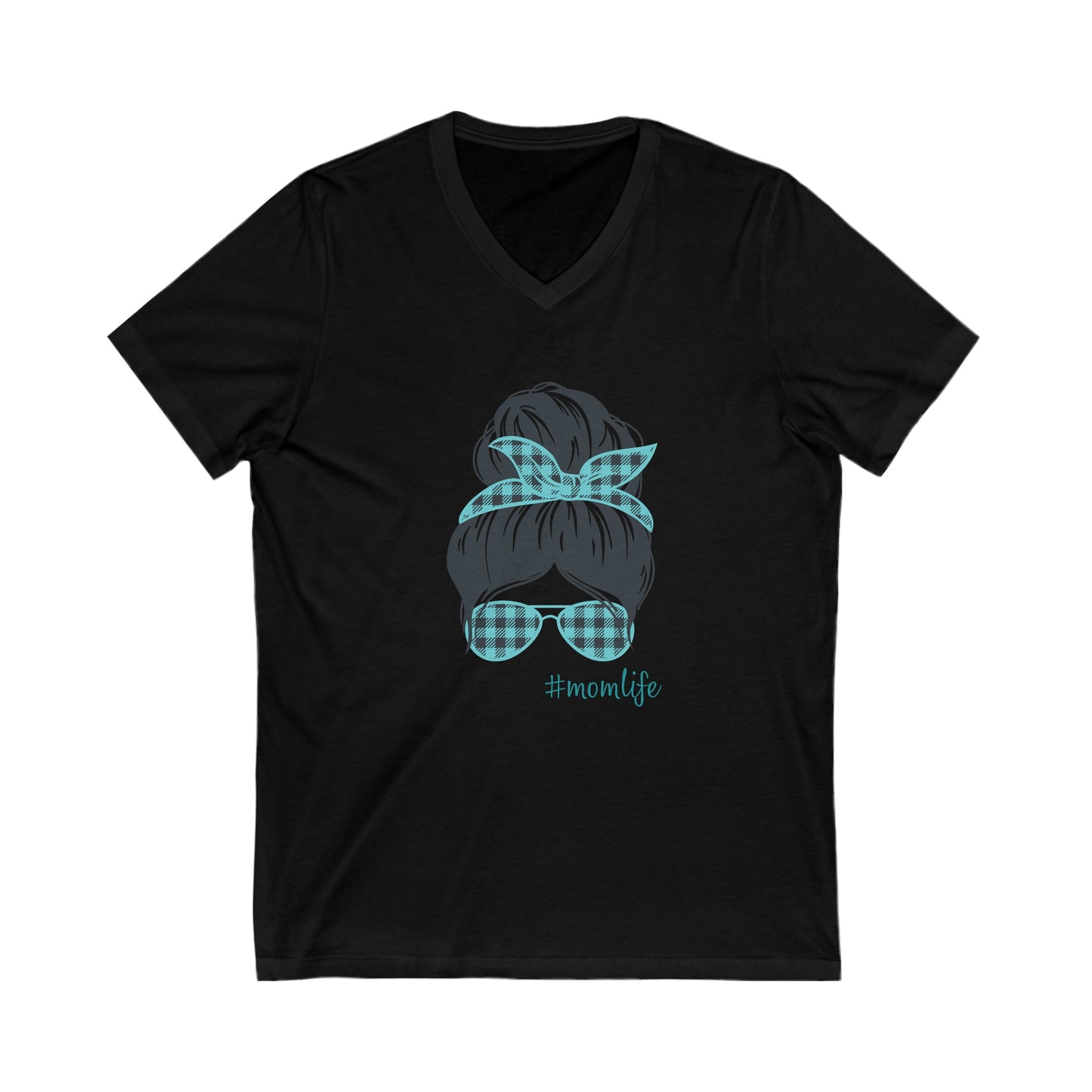 Mom Life V-Neck T-Shirt - BRAZEN BUY thsirt shirt