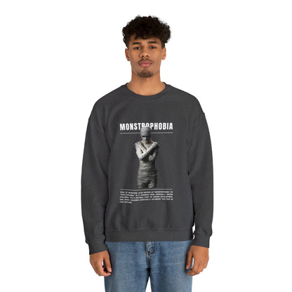 Monstrophobia Fear of Monsters Halloween Sweatshirt - BRAZEN BUY thsirt shirt