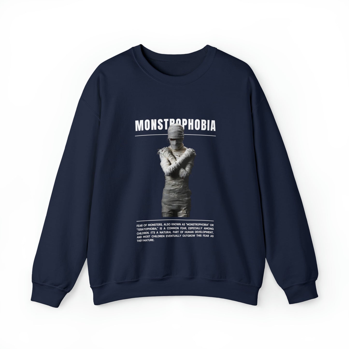 Monstrophobia Fear of Monsters Halloween Sweatshirt - BRAZEN BUY thsirt shirt