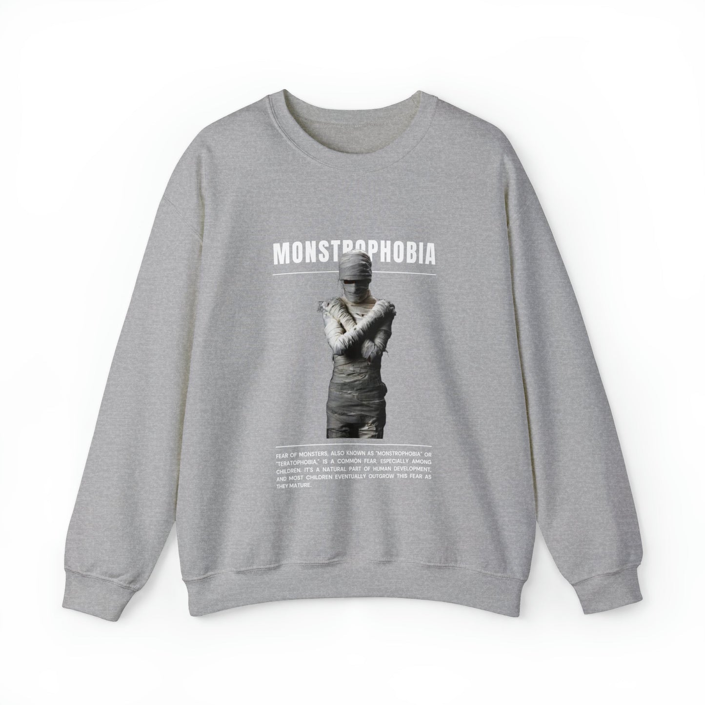 Monstrophobia Fear of Monsters Halloween Sweatshirt - BRAZEN BUY thsirt shirt