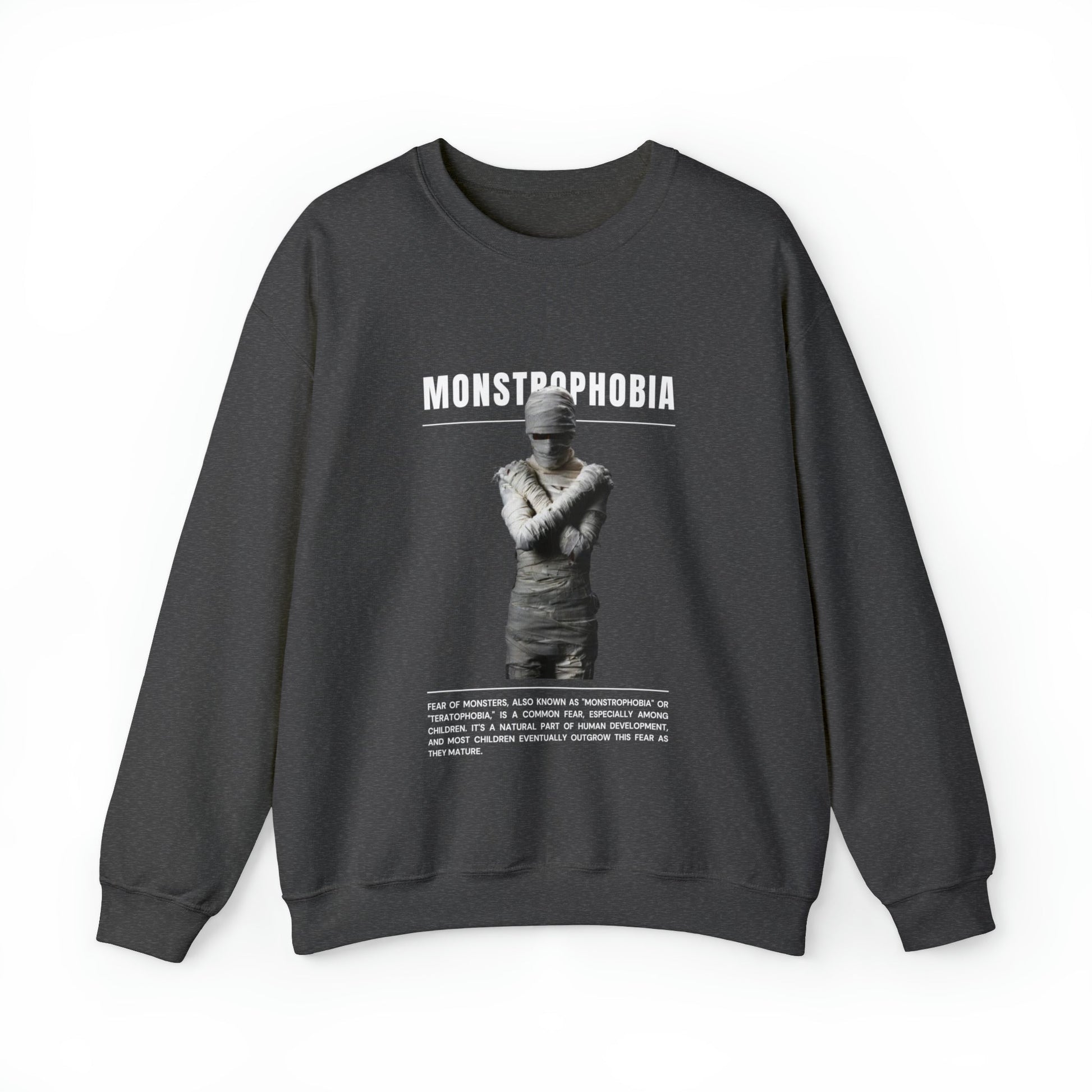 Monstrophobia Fear of Monsters Halloween Sweatshirt - BRAZEN BUY thsirt shirt