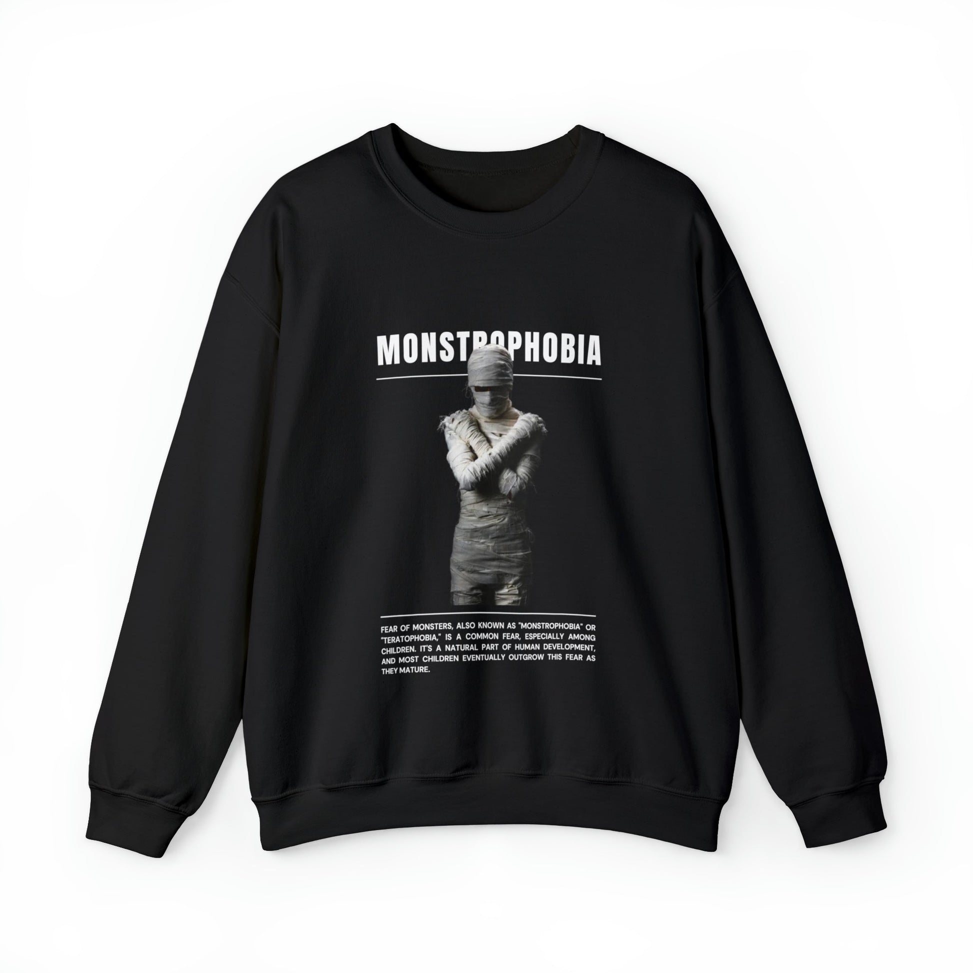 Monstrophobia Fear of Monsters Halloween Sweatshirt - BRAZEN BUY thsirt shirt