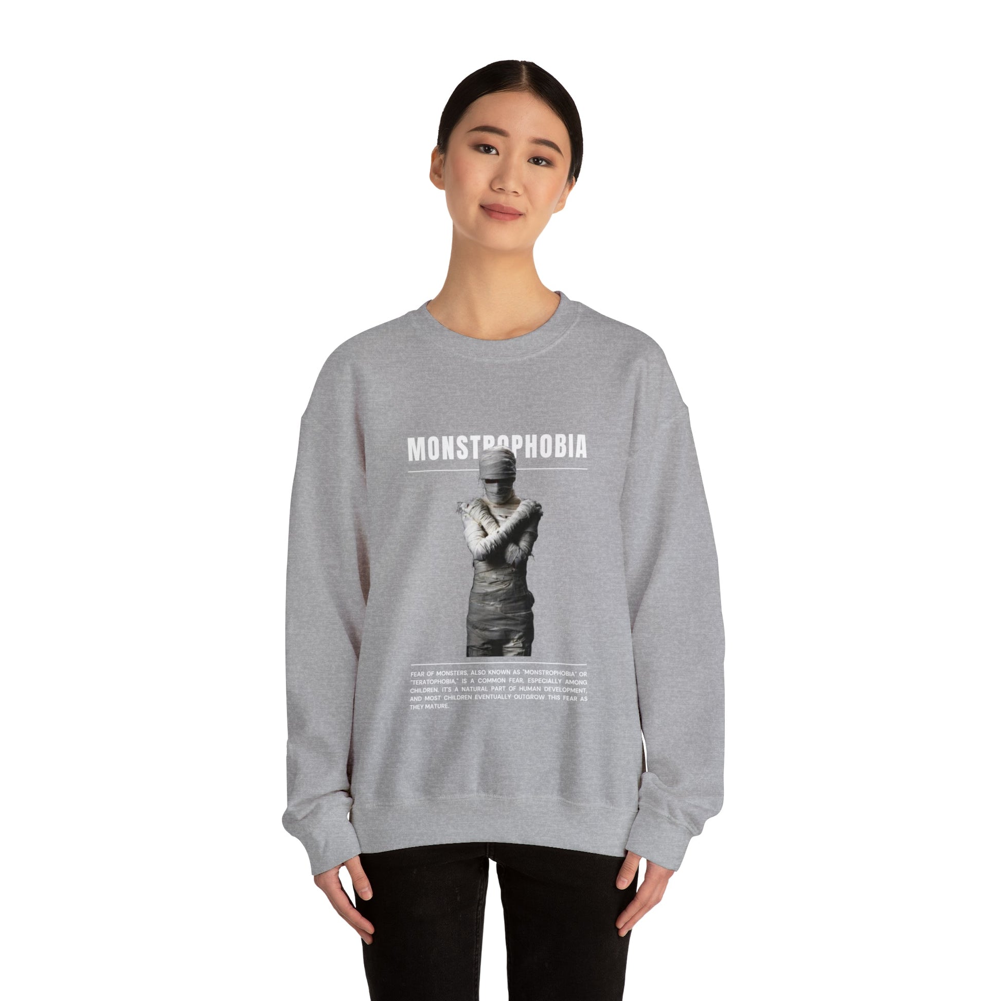 Monstrophobia Fear of Monsters Halloween Sweatshirt - BRAZEN BUY thsirt shirt