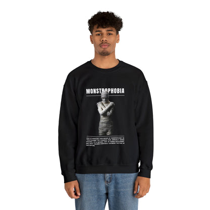 Monstrophobia Fear of Monsters Halloween Sweatshirt - BRAZEN BUY thsirt shirt