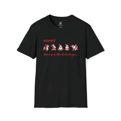 Namaste Home for the Holidays Yoga Two-Sided Shirt - BRAZEN BUY thsirt shirt
