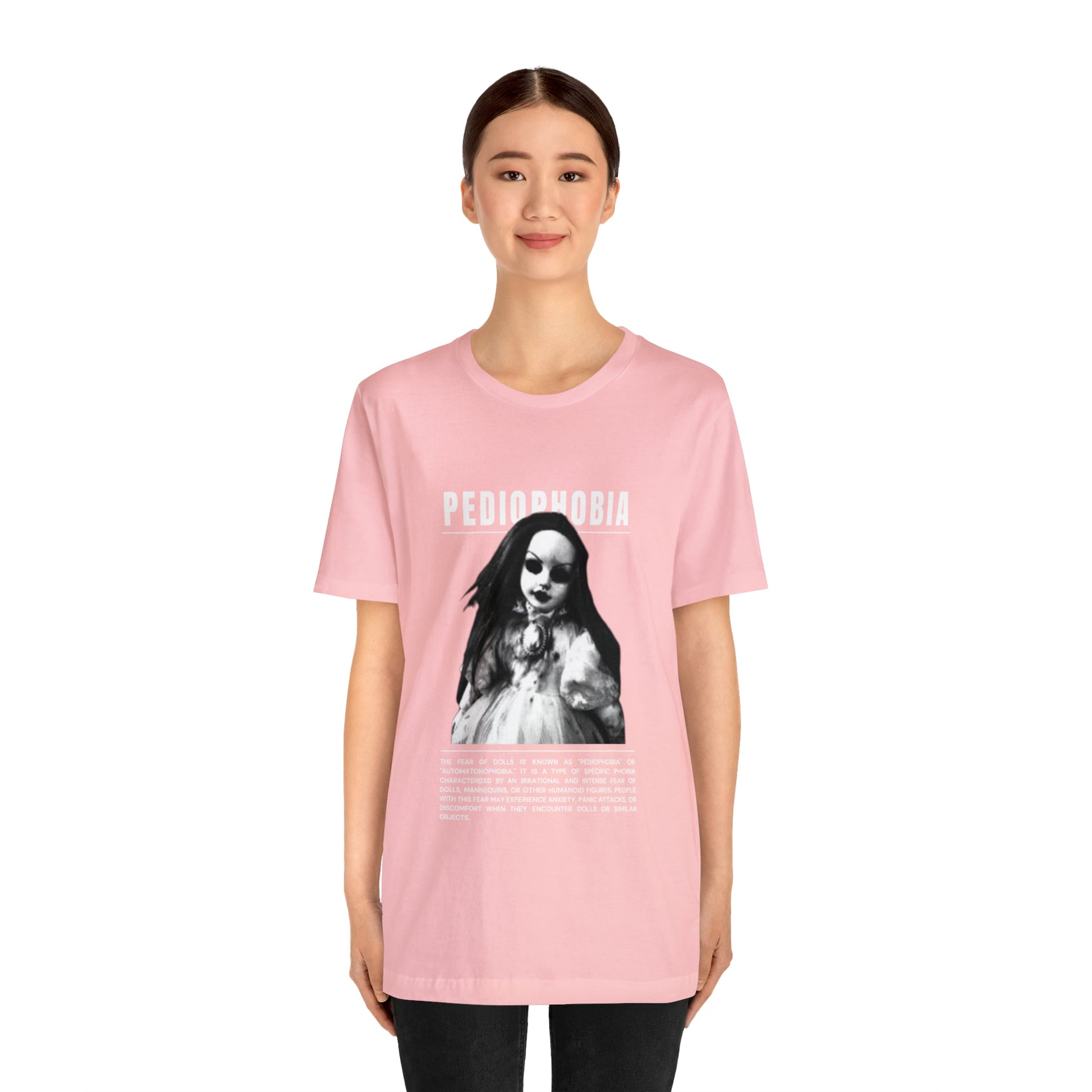 Pediophobia Fear of Dolls Halloween Tee - BRAZEN BUY thsirt shirt