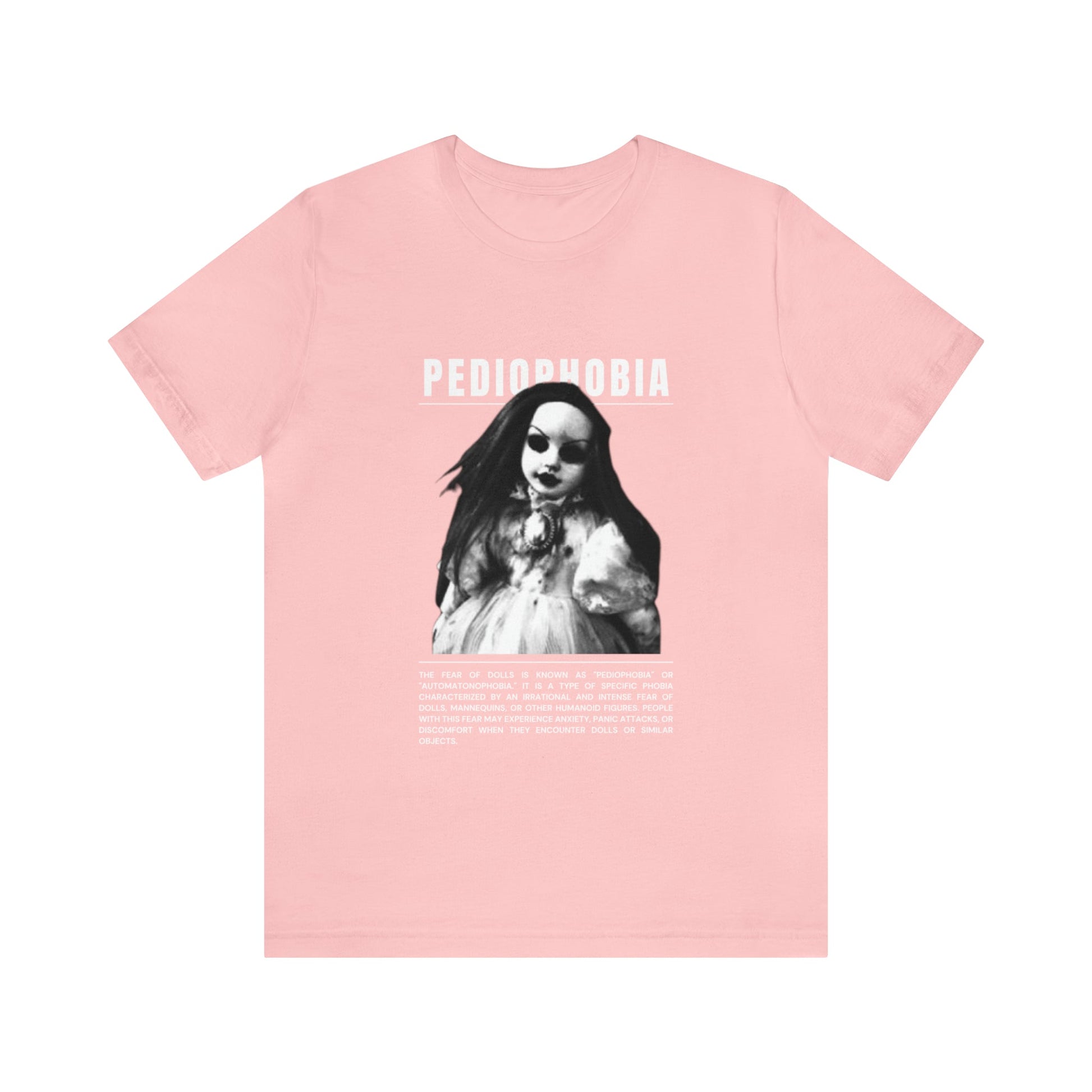 Pediophobia Fear of Dolls Halloween Tee - BRAZEN BUY thsirt shirt