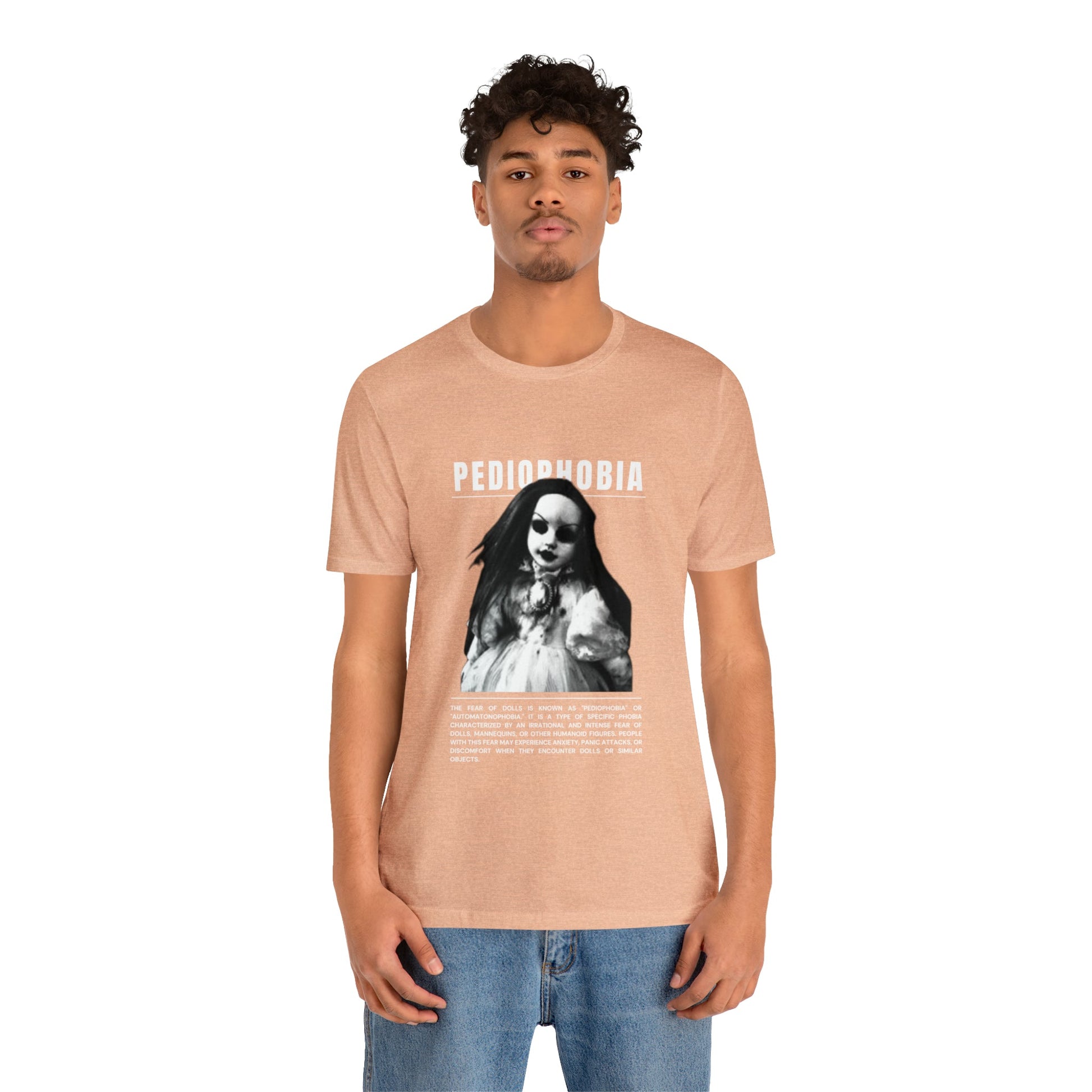 Pediophobia Fear of Dolls Halloween Tee - BRAZEN BUY thsirt shirt
