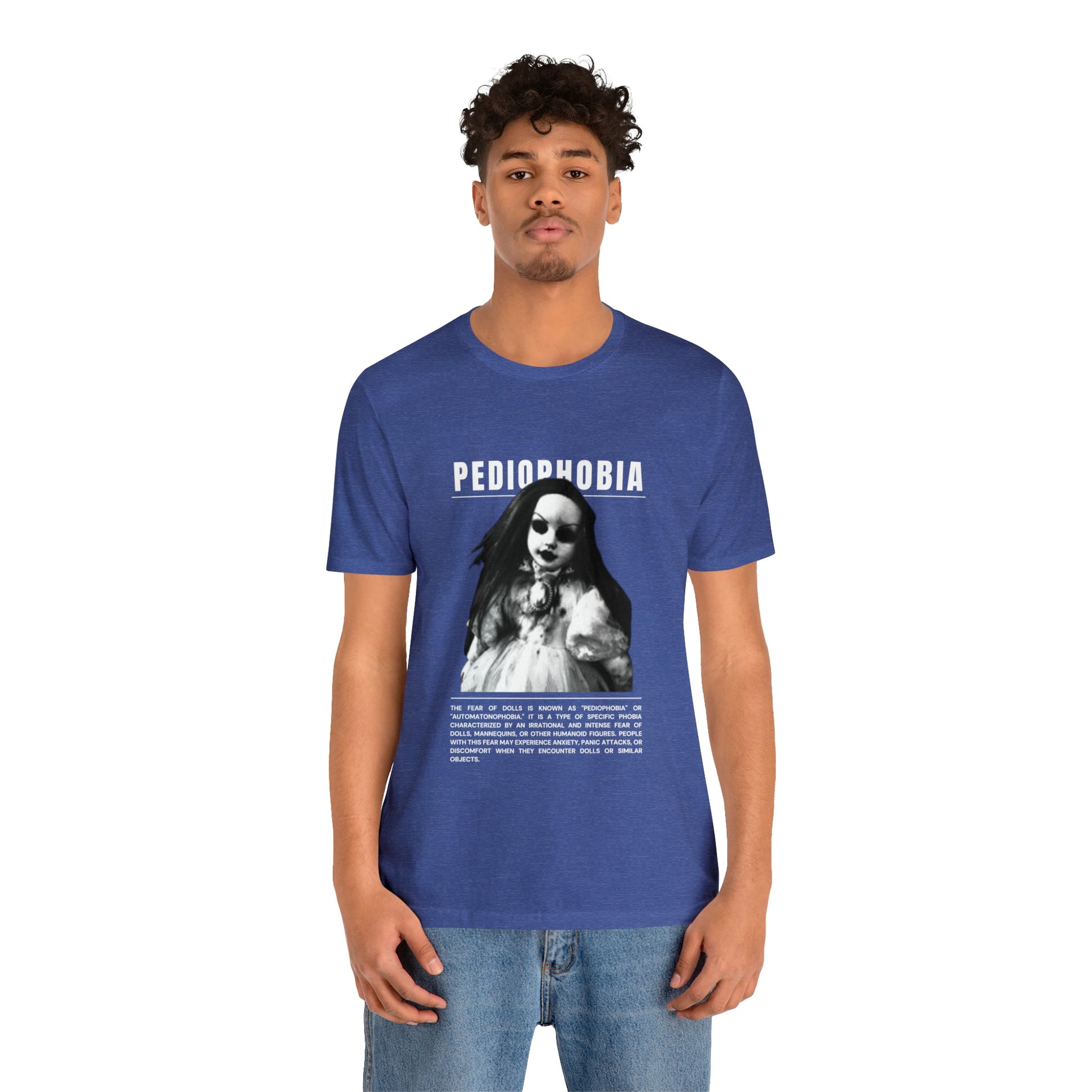 Pediophobia Fear of Dolls Halloween Tee - BRAZEN BUY thsirt shirt