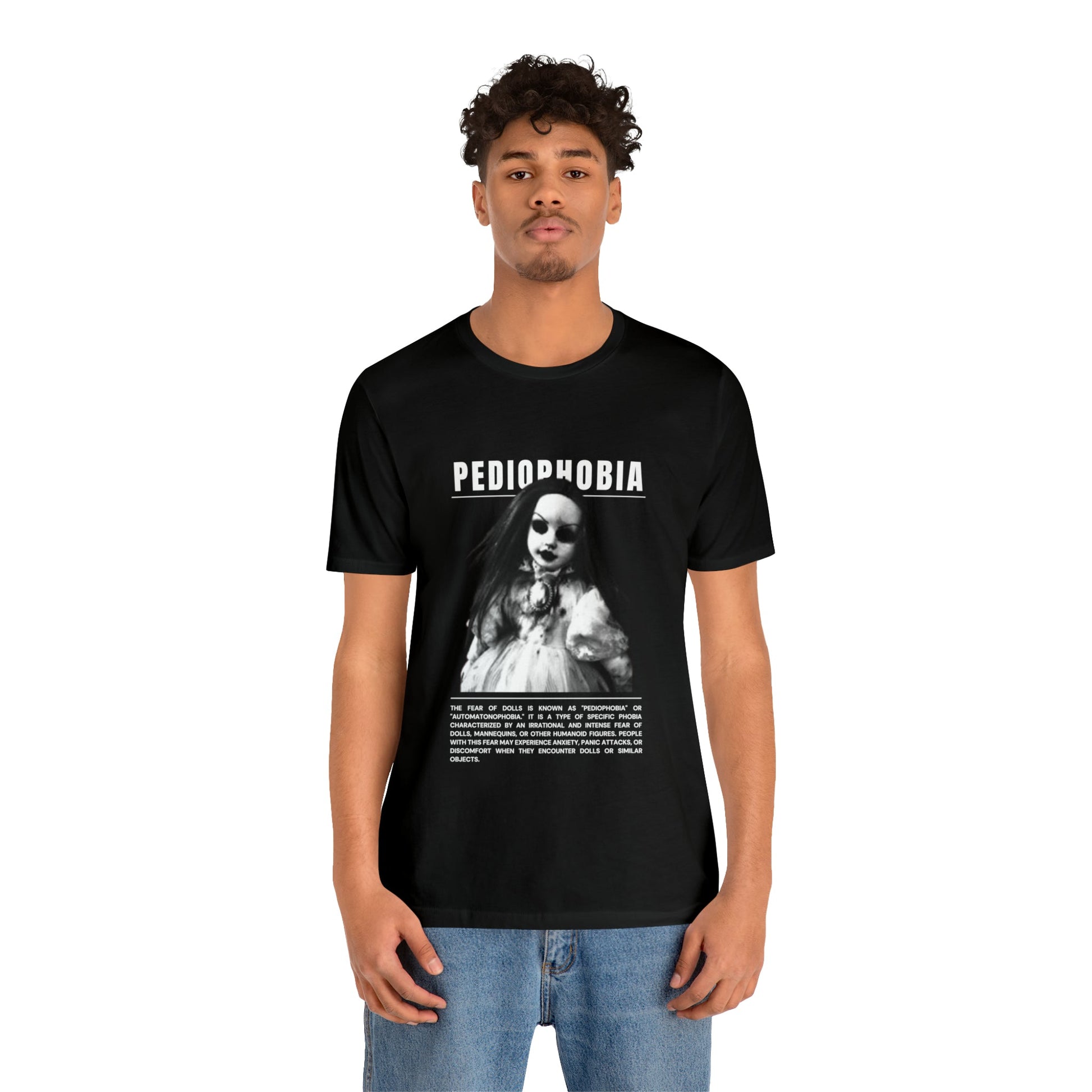 Pediophobia Fear of Dolls Halloween Tee - BRAZEN BUY thsirt shirt