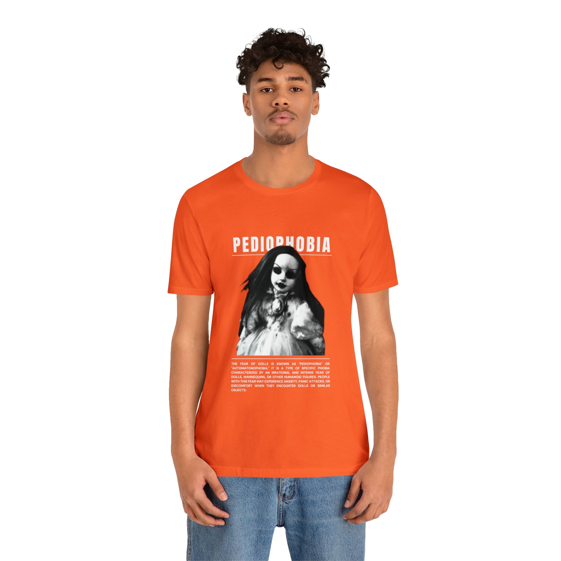 Pediophobia Fear of Dolls Halloween Tee - BRAZEN BUY thsirt shirt