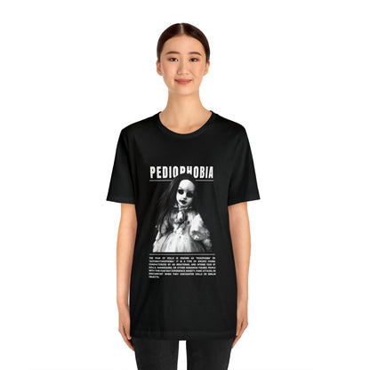 Pediophobia Fear of Dolls Halloween Tee - BRAZEN BUY thsirt shirt