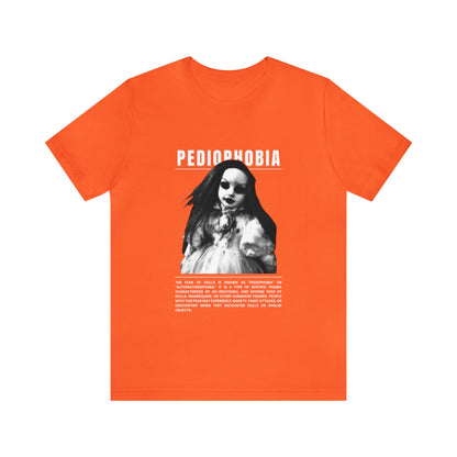 Pediophobia Fear of Dolls Halloween Tee - BRAZEN BUY thsirt shirt