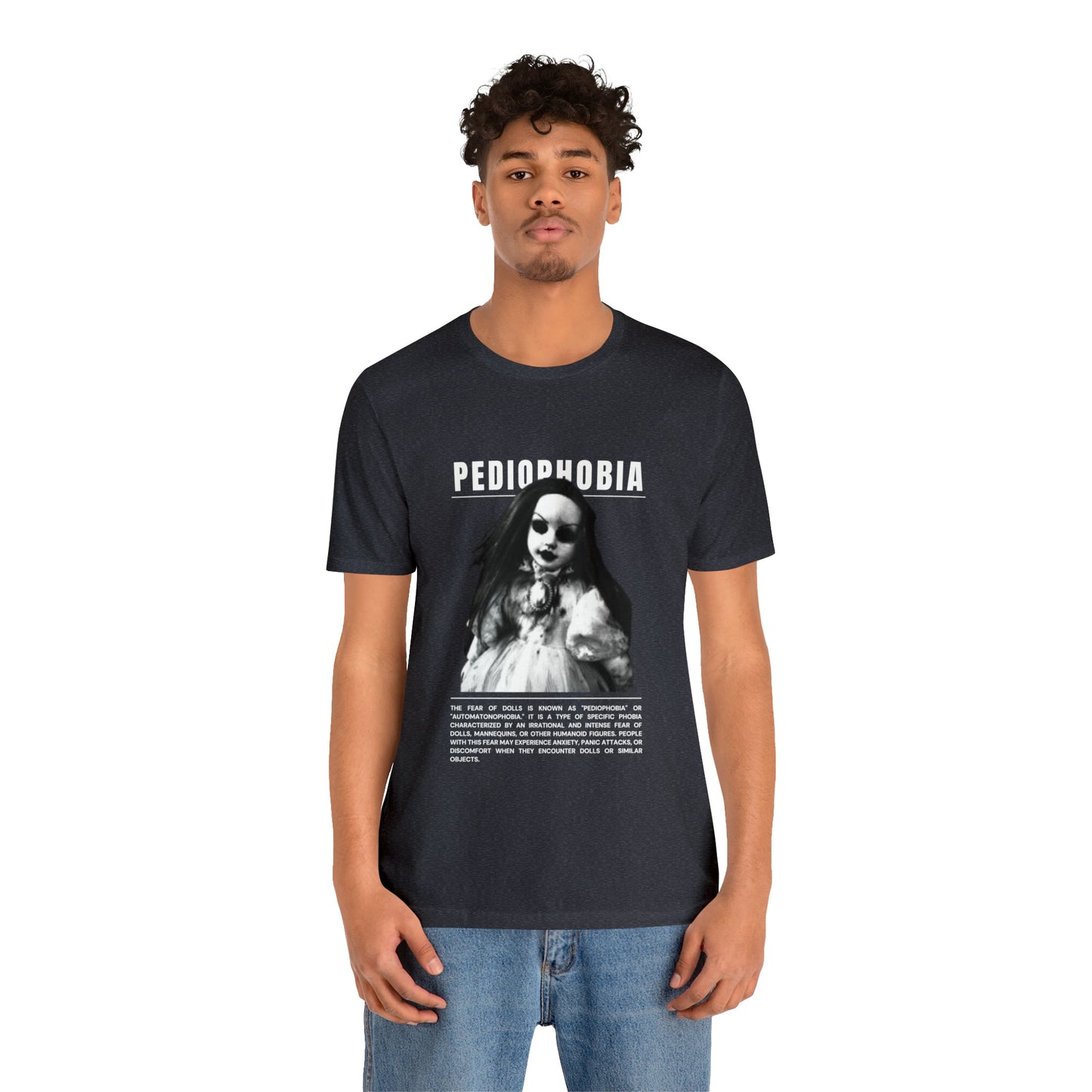Pediophobia Fear of Dolls Halloween Tee - BRAZEN BUY thsirt shirt