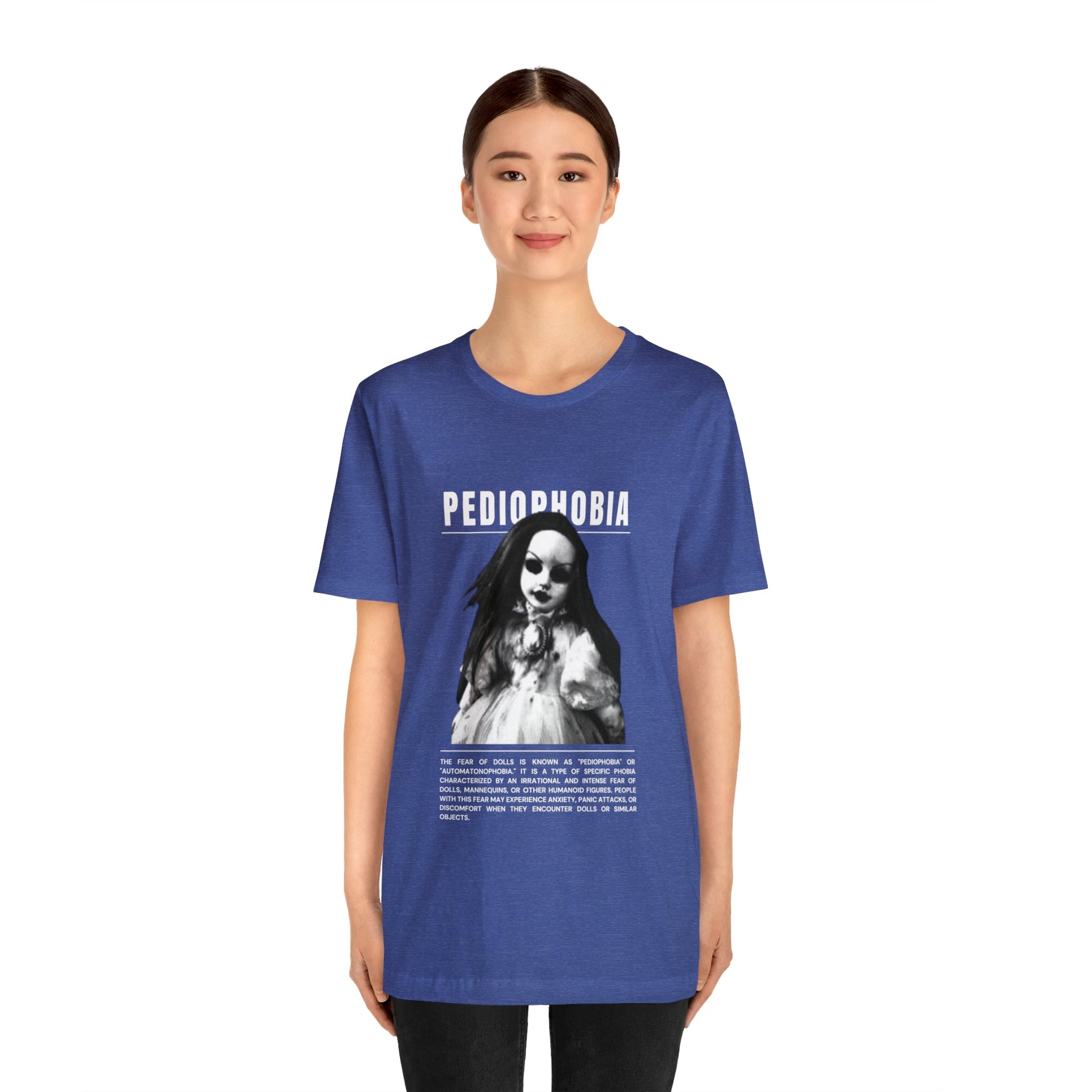 Pediophobia Fear of Dolls Halloween Tee - BRAZEN BUY thsirt shirt