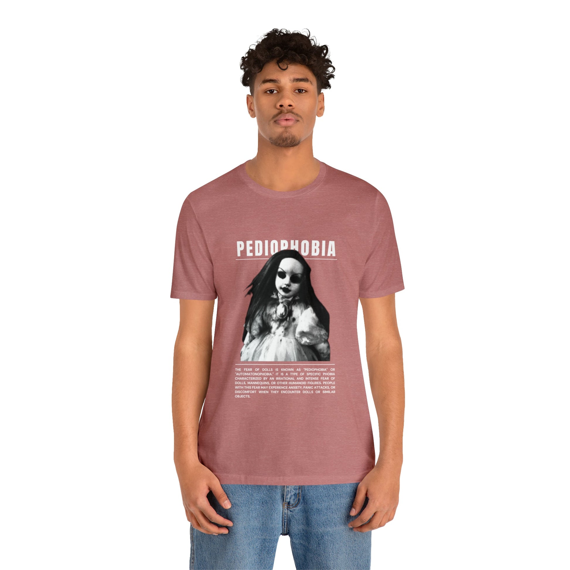 Pediophobia Fear of Dolls Halloween Tee - BRAZEN BUY thsirt shirt