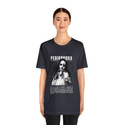 Pediophobia Fear of Dolls Halloween Tee - BRAZEN BUY thsirt shirt