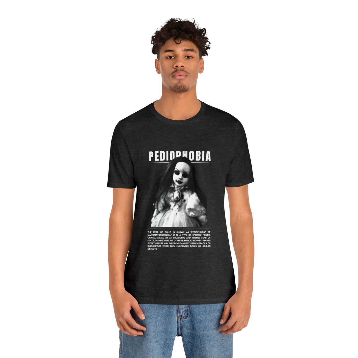 Pediophobia Fear of Dolls Halloween Tee - BRAZEN BUY thsirt shirt