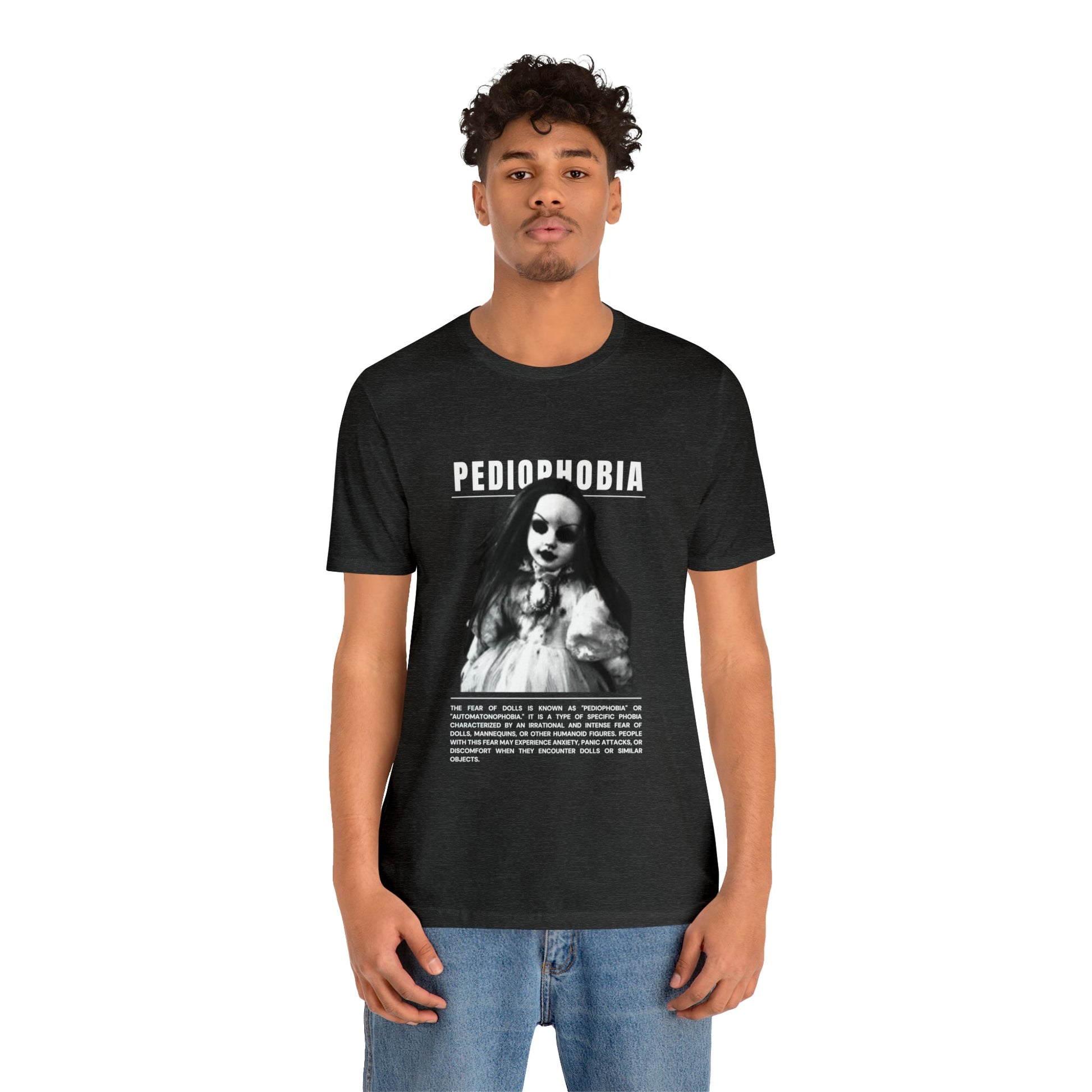 Pediophobia Fear of Dolls Halloween Tee - BRAZEN BUY thsirt shirt