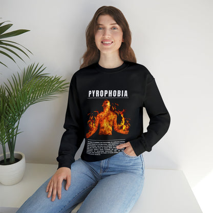 Pyrophobia Fear of Burning Halloween Sweatshirt - BRAZEN BUY thsirt shirt