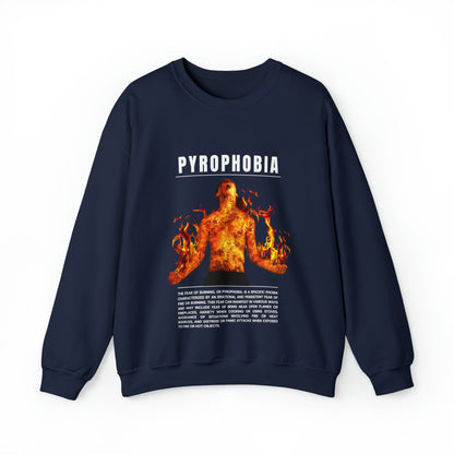 Pyrophobia Fear of Burning Halloween Sweatshirt - BRAZEN BUY thsirt shirt