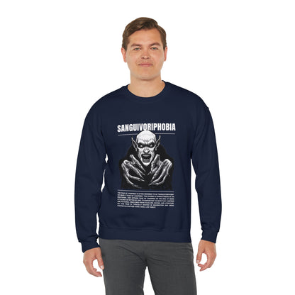 Sanguivoriphobia Fear of Vampires Halloween Sweatshirt - BRAZEN BUY thsirt shirt