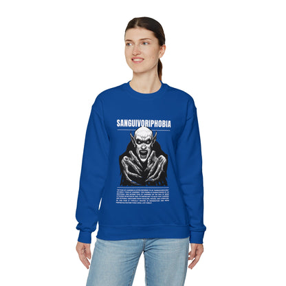 Sanguivoriphobia Fear of Vampires Halloween Sweatshirt - BRAZEN BUY thsirt shirt
