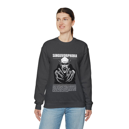 Sanguivoriphobia Fear of Vampires Halloween Sweatshirt - BRAZEN BUY thsirt shirt