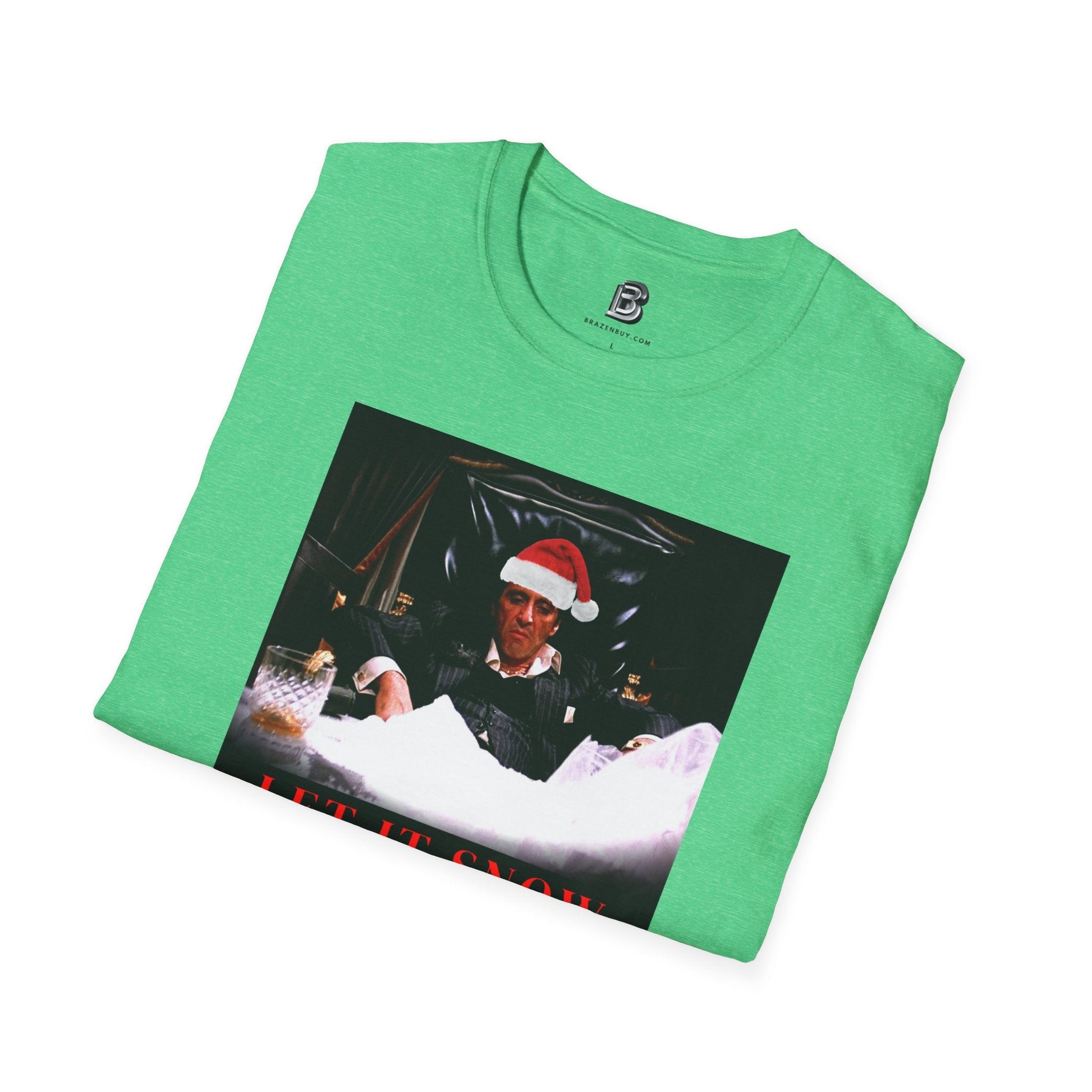 Scarface Let It Snow Unisex Shirt - BRAZEN BUY thsirt shirt