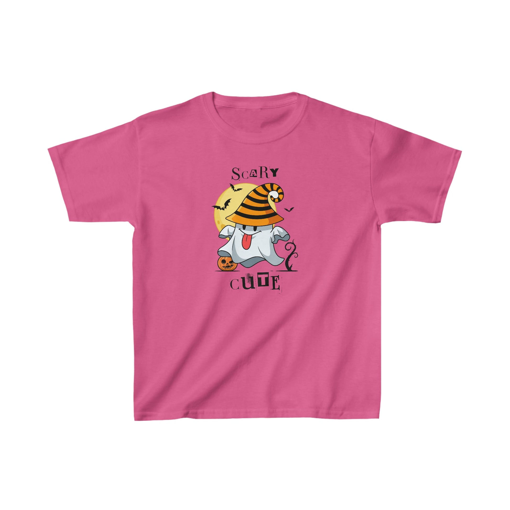 Scary Cute Ghost Halloween Kids Tee - BRAZEN BUY thsirt shirt